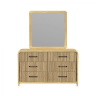 Picture of Ridgemont Natural Dresser & Mirror