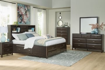 Picture of Vanmore 6-Piece King Storage Bedroom Set