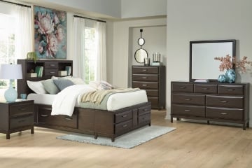 Picture of Vanmore 6-Piece Queen Storage Bedroom Set