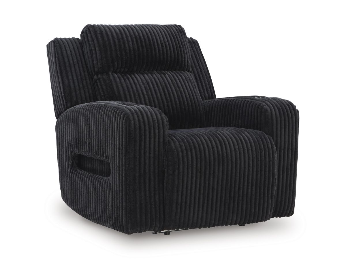 TwinBrooke Black Power Recliner