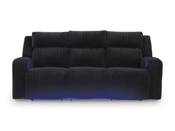 Picture of TwinBrooke Black Power Reclining Sofa