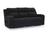 Picture of TwinBrooke Black Power Reclining Sofa