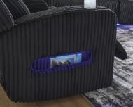 Picture of TwinBrooke Black Power Reclining Sofa