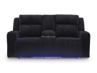 Picture of TwinBrooke Black Power Reclining Loveseat