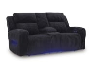 Picture of TwinBrooke Black Power Reclining Loveseat