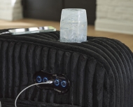 Picture of TwinBrooke Black Power Reclining Loveseat