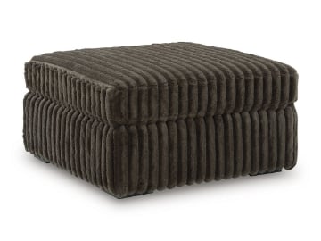 Picture of Midnight Chocolate Oversized Accent Ottoman