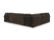 Picture of Midnight Chocolate 4-Piece Right Arm Facing Sectional