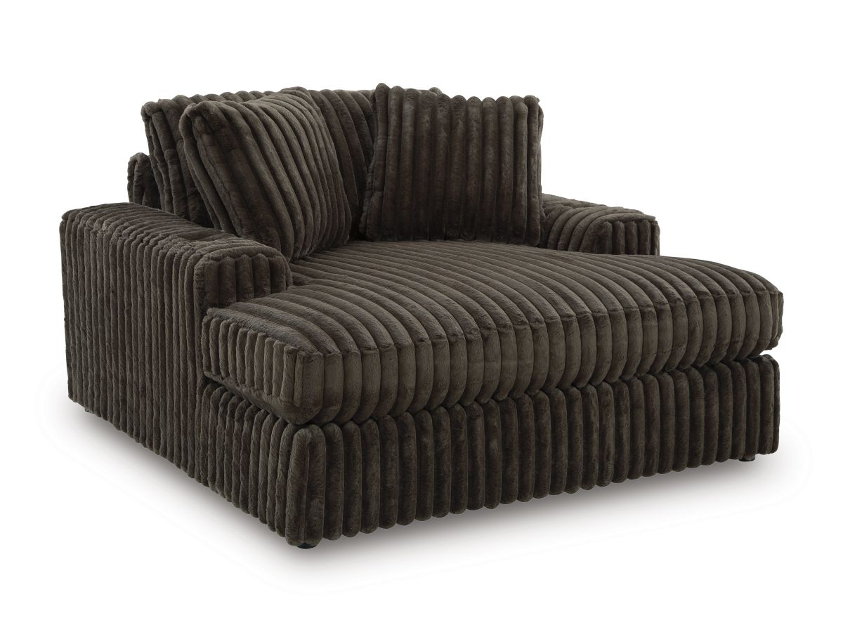Midnight Chocolate Chaise