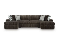 Picture of Midnight Chocolate 3-Piece Sectional