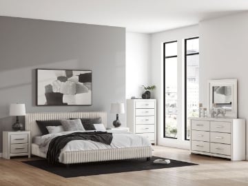 Picture of Blakely 6-Piece King Upholstered Bedroom Set