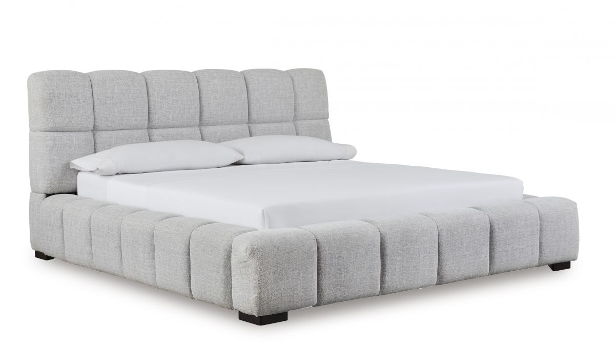 Justine King Upholstered Bed