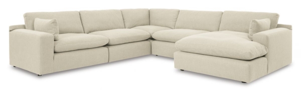 Picture of Elyza Linen 5-Piece Right Arm Facing Sectonal