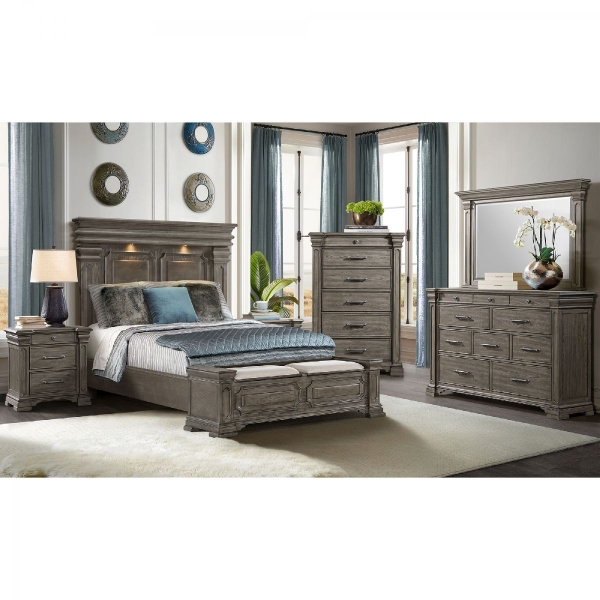 Picture of Kings Court 6-Piece King Bedroom Set