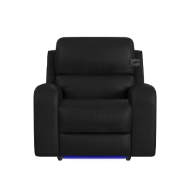 Picture of Euphora Leather Power Glider Recliner w/ Heat & Massage