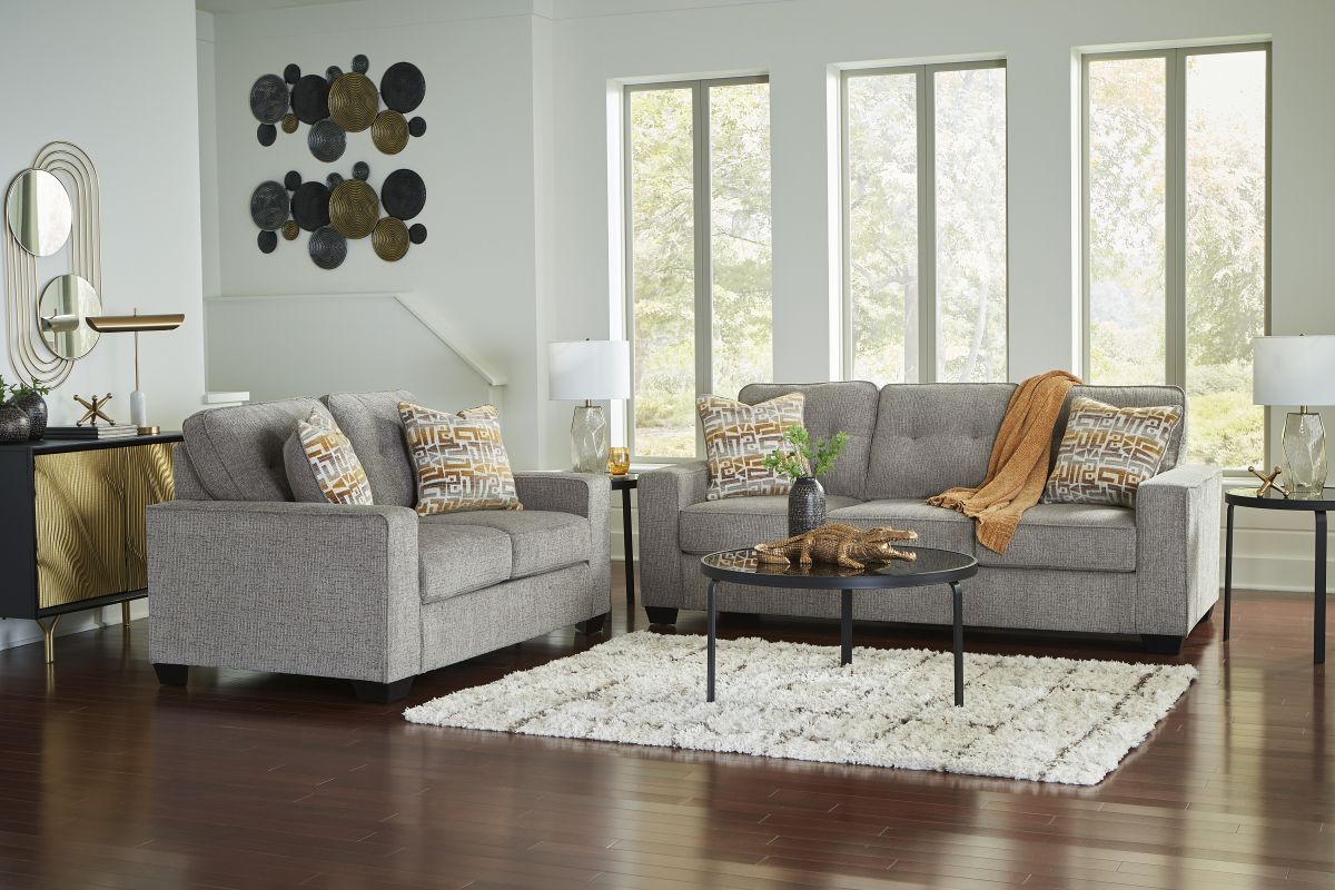 Storrow Iron 2-Piece Living Room Set