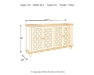 Picture of Mirimyn Gray Accent Cabinet