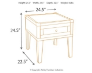Picture of Todoe Rectangular End Table