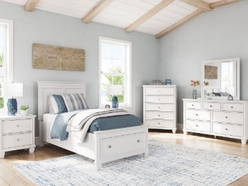 Picture of Aspen 6-Piece Twin Storage Bedroom Set