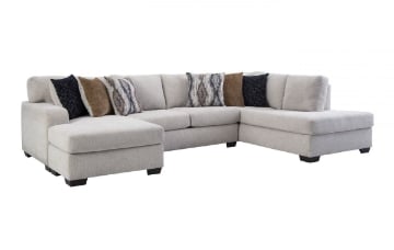 Picture of Milan Sand 2-Piece Right Arm Facing Sectional