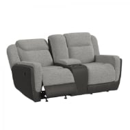 Picture of Hornet Grey Glider Reclining Loveseat