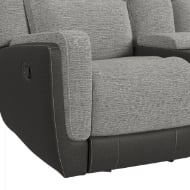 Picture of Hornet Grey Glider Reclining Loveseat