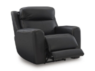 Picture of Bailey Onyx Leather Power Recliner