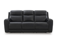 Picture of Bailey Onyx Leather Power Sofa