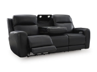 Picture of Bailey Onyx Leather Power Sofa