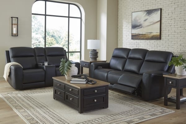 Picture of Bailey Leather 2-Piece Power Living Room Set