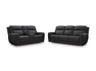 Picture of Bailey Onyx Leather 2-Piece Power Living Room Set