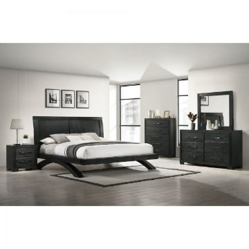 Picture of Allan 6-Piece Full Panel Bedroom Set