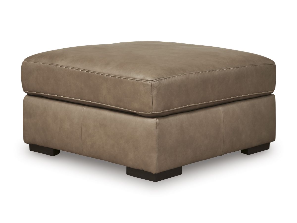 Laredo Leather Ottoman