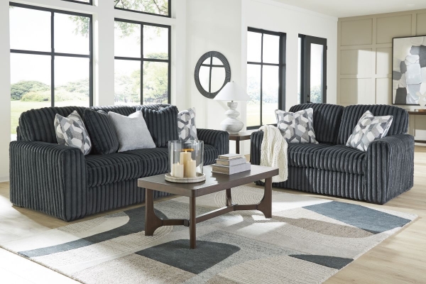 Picture of Midnight Gunmetal 2-Piece Living Room Set