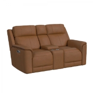 Picture of Shelby Leather Power Loveseat