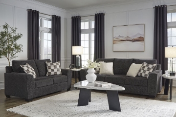 Picture of Warren Ebony 2-Piece Living Room Set