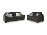 Picture of Warren Ebony 2-Piece Living Room Set