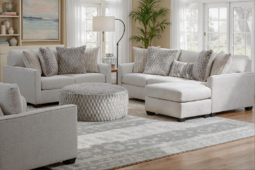 Picture of Allison Cream 2-Piece Living Room Set