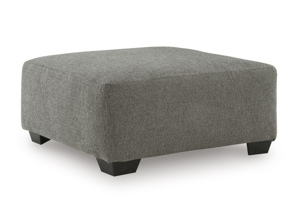 Picture of Wilshire Grey Accent Ottoman