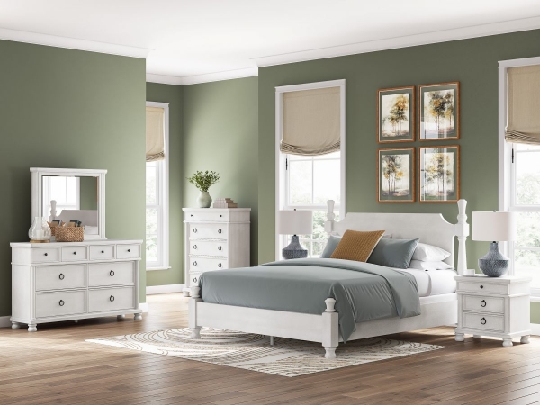 Picture of Whitney 6-Piece King Poster Bedroom Set