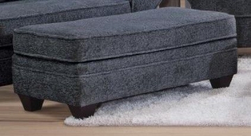 Picture of Aberdeen Grey Ottoman