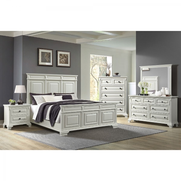 Picture of Marbella 6-Piece King Panel Bedroom Set