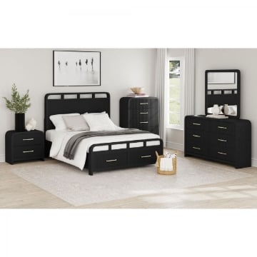 Picture of Monroe 6-Piece Queen Storage Bedroom Set