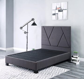 Picture of Macy Grey Queen Upholstered Bed