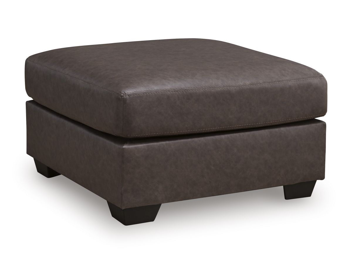 Phoenix Umber Oversized Accent Ottoman