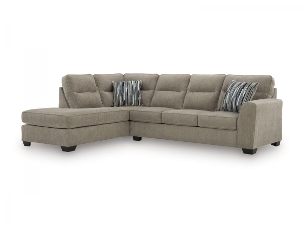 Picture of Parker Mocha 2-Piece Left Arm Facing Sectional