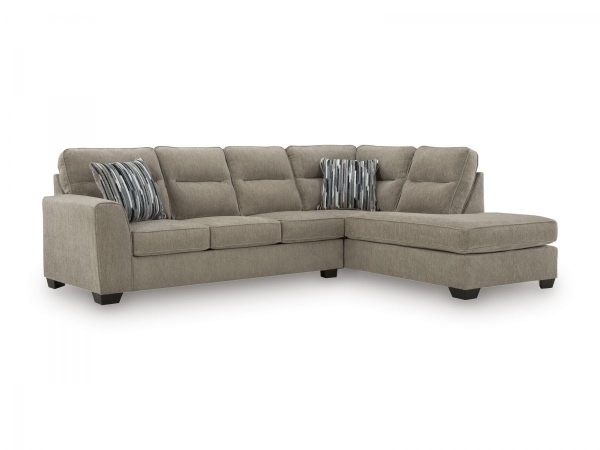 Picture of Parker Mocha 2-Piece Right Arm Facing Sectional