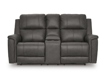 Picture of Kennedy Leather Power Loveseat