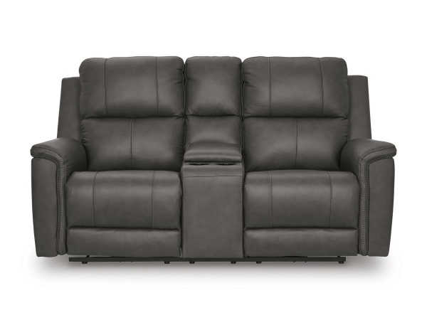 Picture of Kennedy Leather Power Loveseat