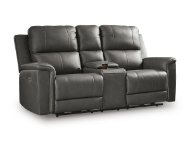 Picture of Kennedy Leather Power Loveseat